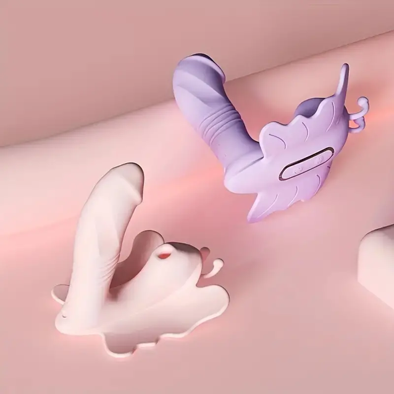 Butterfly Bounty Retractable Vibrator. 1