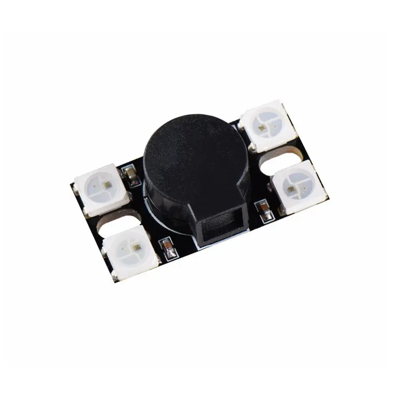Bz110db_Ws2812 5V 110Db Super Loud Active Buzzer With Ws2812 Led Light For Rc Drone Fpv Racing 1