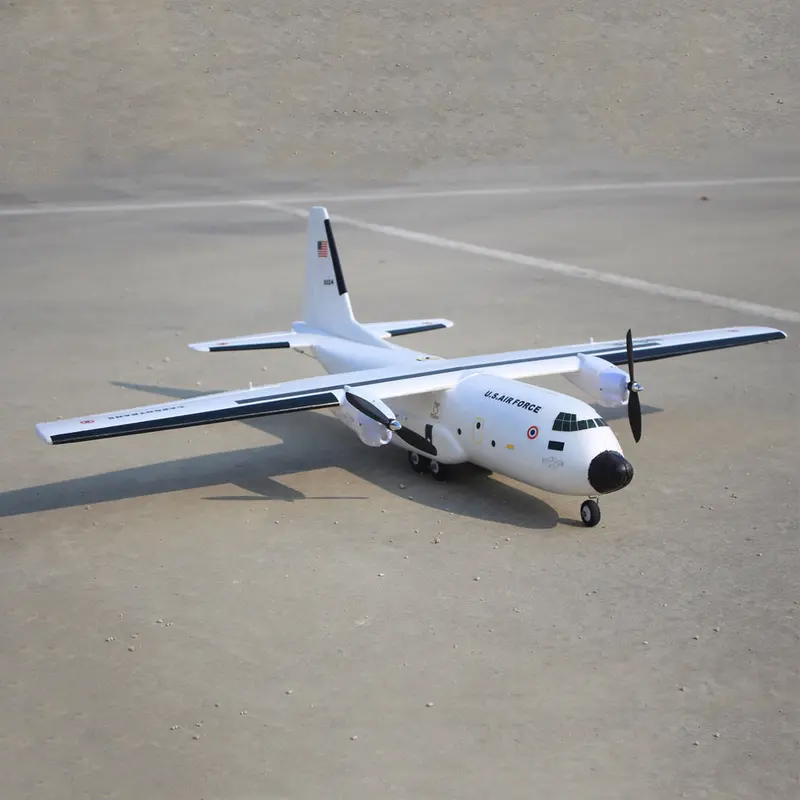 C-160 Cargotrans Twin Hercules 1120Mm Wingspan Epos Warbird Transport Rc Airplane Kit 1
