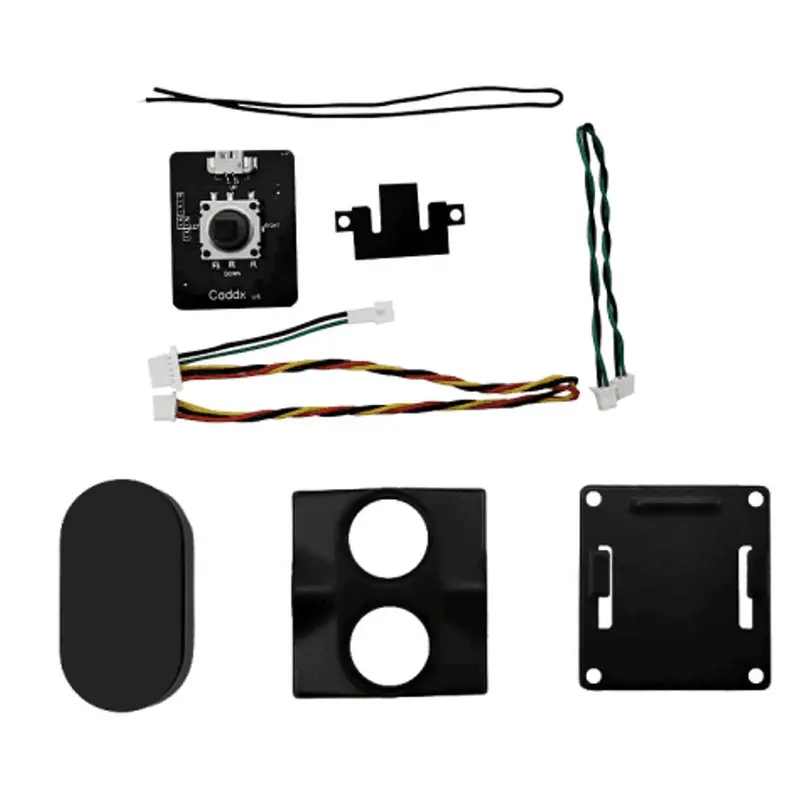 Caddx Camera Casing Case Kit Blue / Black For Caddx Tarsier 4K 30Fps 1200Tvl Dual Lens Fpv Camera 1