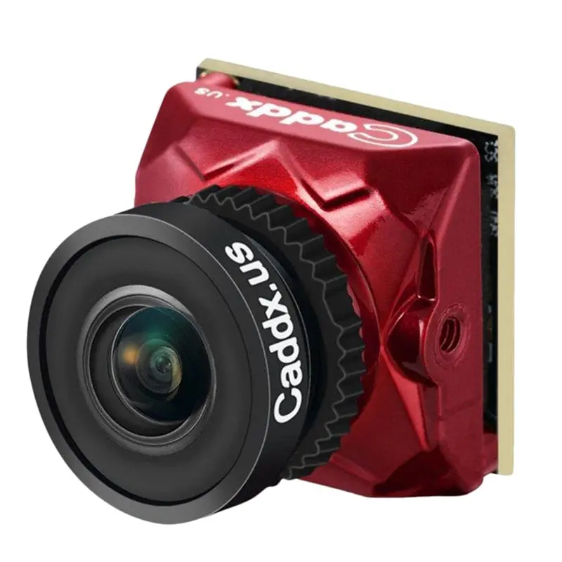 Caddx Ratel 1/1.8 Inch Starlight Hdr Osd 1200Tvl Ntsc/Pal 16:9/4:3 Switchable 2.1Mm Lens Fpv Camera For Rc Drone(Ratel+2.1Mm Len 1