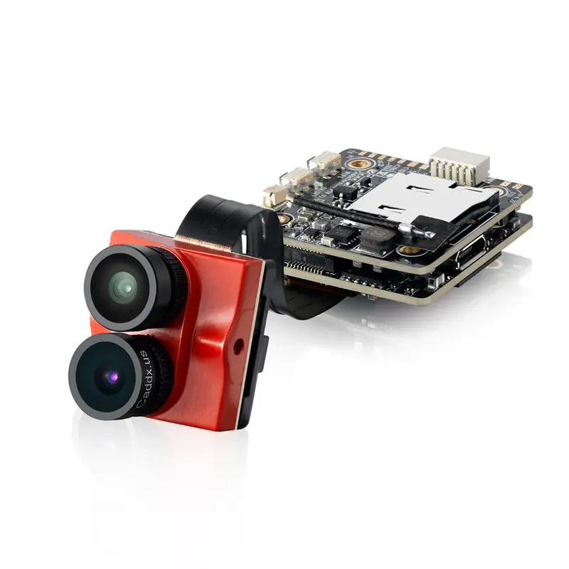 Caddx Tarsier 4K 30Fps 1200Tvl Dual Lens Super Wdr Wifi Mini Fpv Camera Hd Recording Dvr Dual Audio Osd For Rc Racing Drone 1