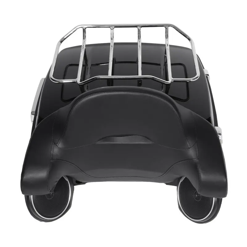 Caja Trasera Mto Con Respaldo Harley Road King 2014-2020 1