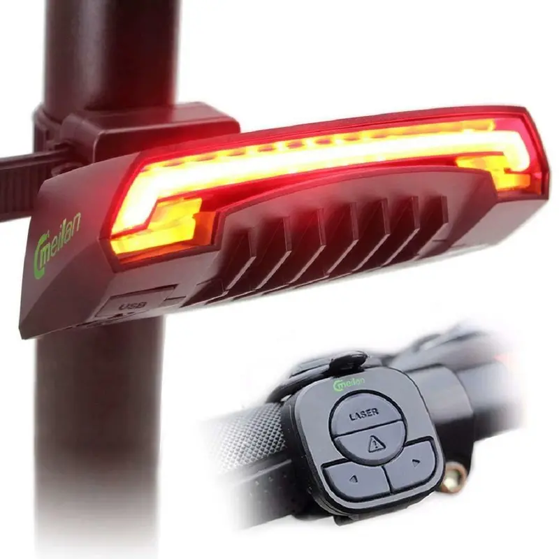 Calavera Led Inalámbrico Para Bicicletas 1