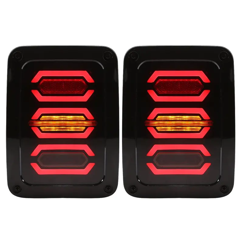 Calaveras Led Para Jeep Wrangler 07-2017 1
