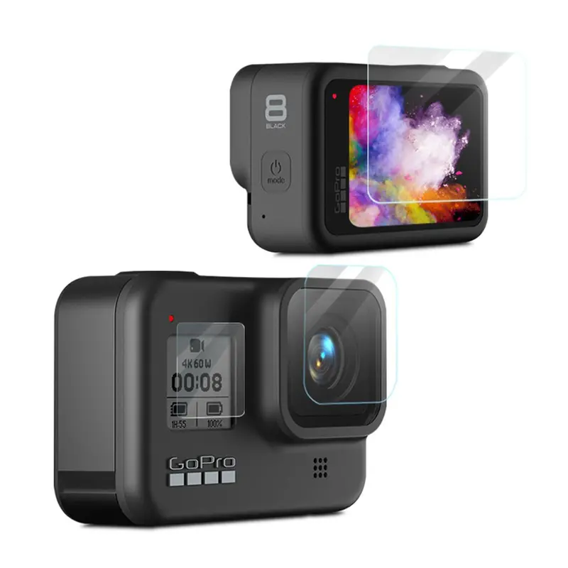 Camera Lens Protective Film Lcd Dispaly Screen Protector For Gopro Hero 8 Fpv Action Camera 1