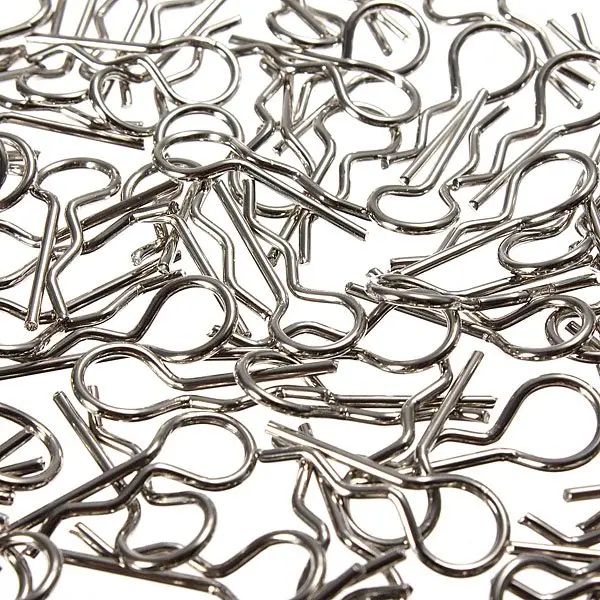 Canopy Shell Clip Pin 100Pcs For Hsp/Hpi Rc 1/10 Model Car 1
