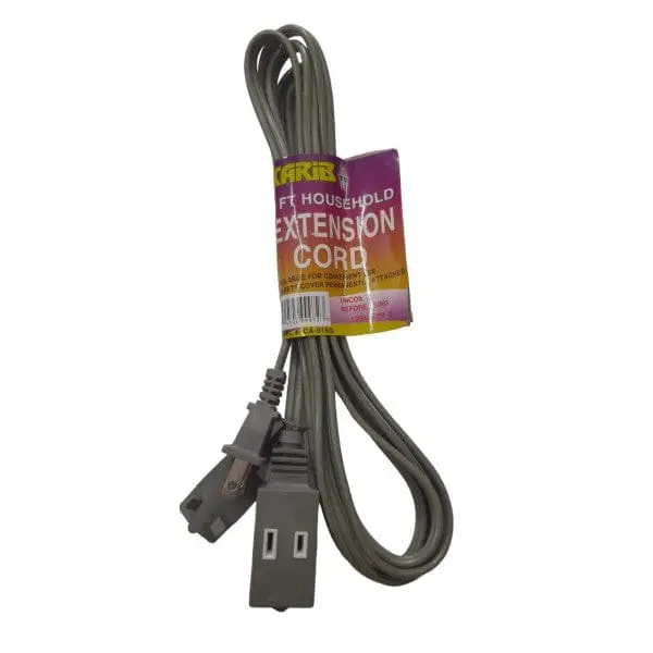 Carib Household Extension Cord- 9Ft 1