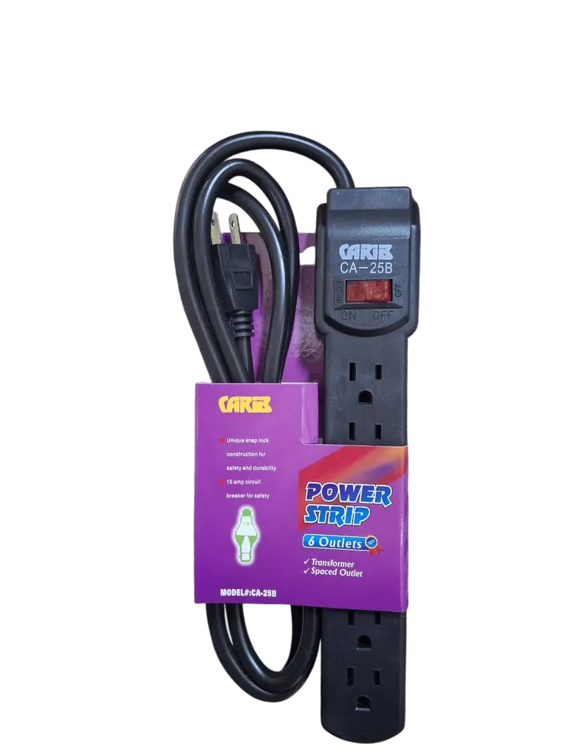 Carib Power Strip Ca-25B 1