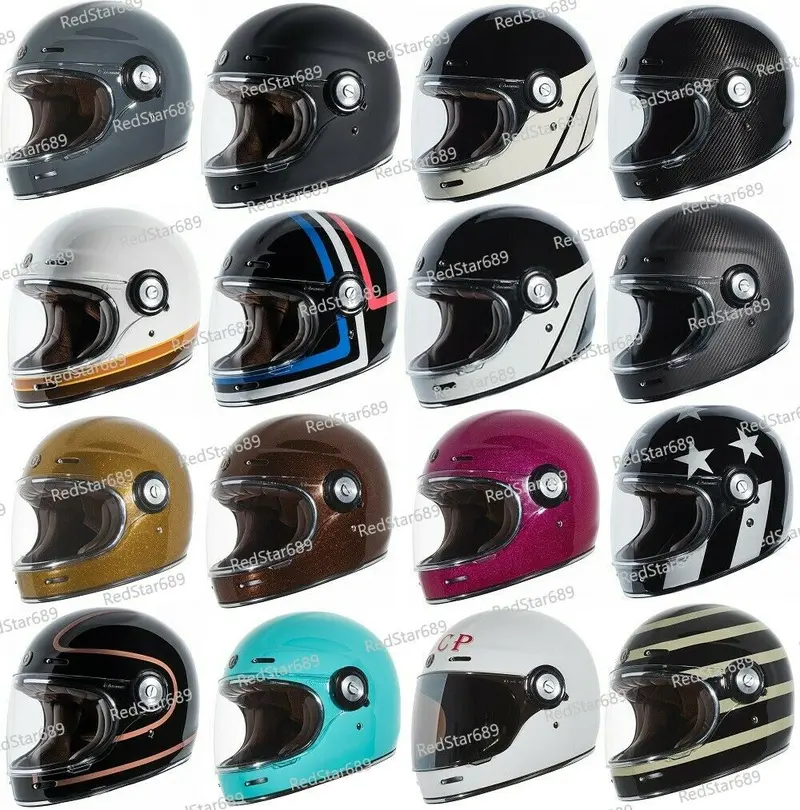 Casco Motociclista Torc T1 Retro 1