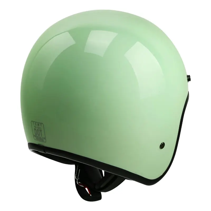 Casco Para Motociclista 3/4 Retro Vintage 2