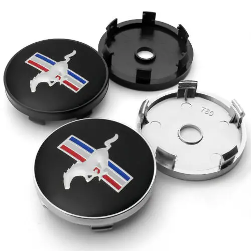 Centro De Rines Logo Pony Mustang 6 Cm 1