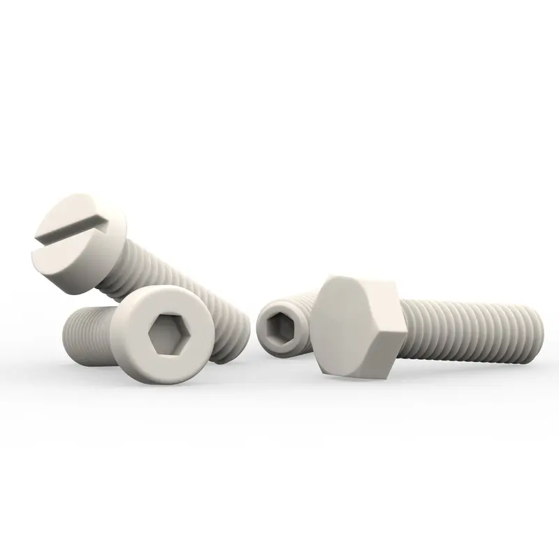 Ceramic Custom Manufactured Screws 1