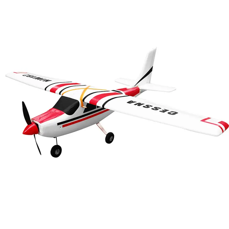 Cessna Hjw182 1200Mm Wingspan Epo Trainer Beginner Rc Airplane Kit (Red) 1