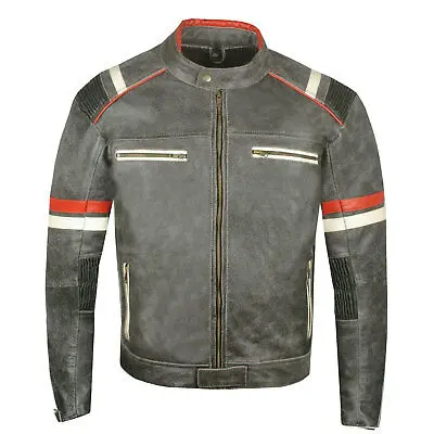 Chamarra Cuero De Vaca Para Motociclistas 1