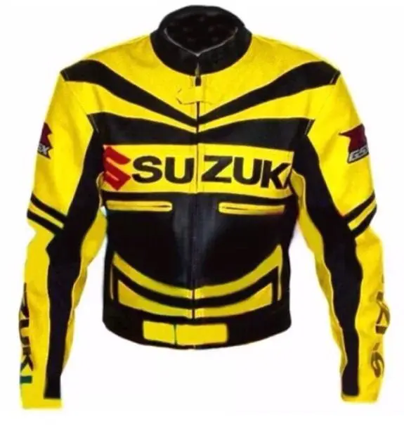 Chamarra Para Motociclistas Suzuki De Cuero 1