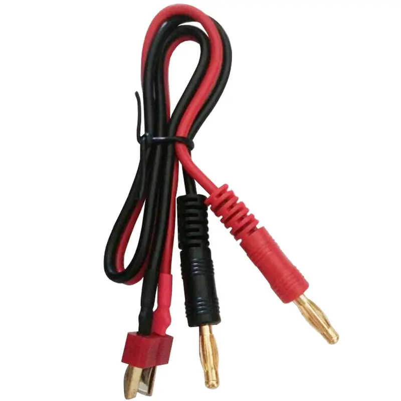 Charging Cable Deans Ultra T Plug Male To 4Mm Bullet Banana Charger Charging Leads Fits For Skyrc B6 Charger Cable Imax B6ac 1