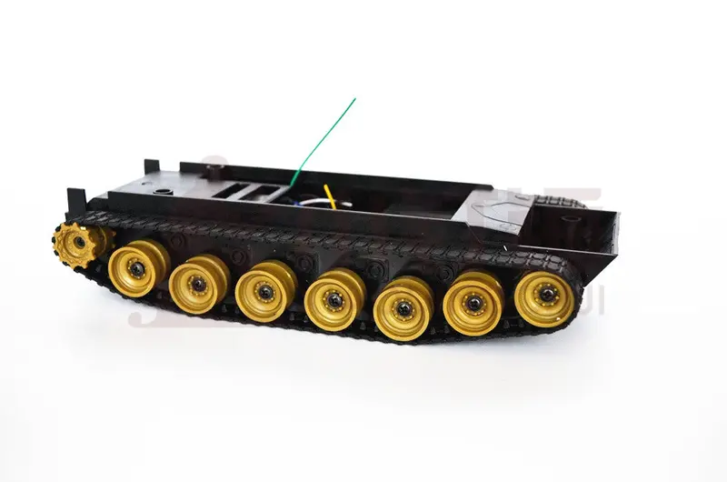Cheap Robot Tank Car Chassis Platform Diy Caterpillar Crawler Smart Track Vehicle For Arduino Rc Toy Remote Control 1