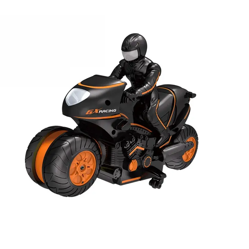 Children's High-Speed Remote Control Sidewalk Stunt Motorcycle Remote Control Stunt Car Drift 2.4Ghz Racing Children's Gift Toy 2