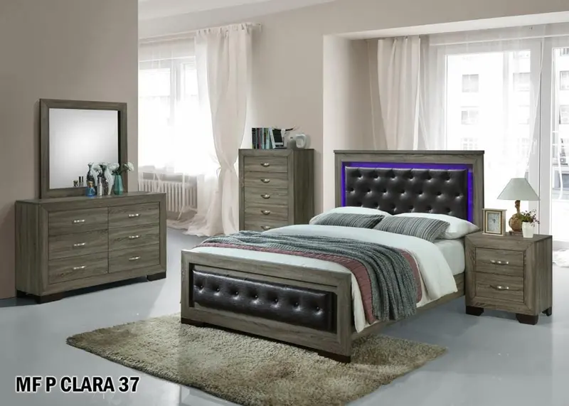Clara Rosh Queen Bedroom Set 1