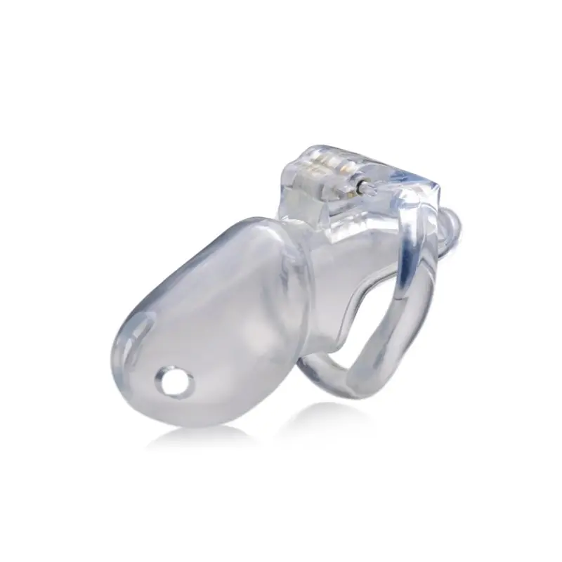 Clear Captor Chastity Cage Large. 1