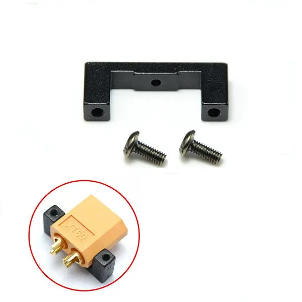 Cnc Xt60 Xt90 Plug Connector Holder Fixture Deck Mount For Rc Model 1