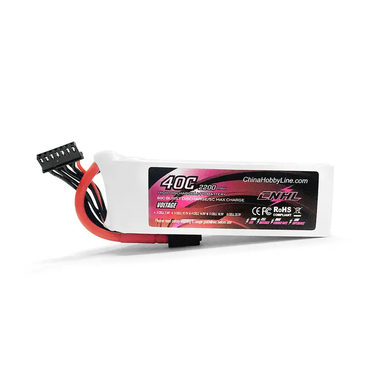Cnhl 2200Mah 6S 22.2V 40C Lipo Battery Xt60 Plug For Rc Drone Fpv Racing 1