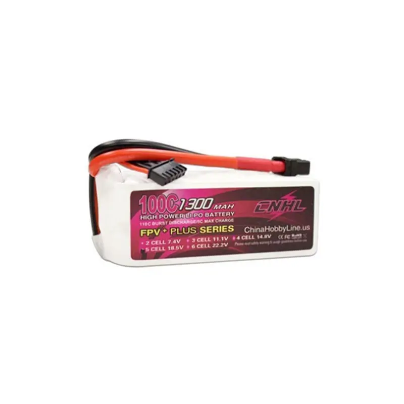 Cnhl G+Plus 18.5V 1300Mah 5S 100C Lipo Battery Xt60u Plug For Rc Drone Fpv Racing 1