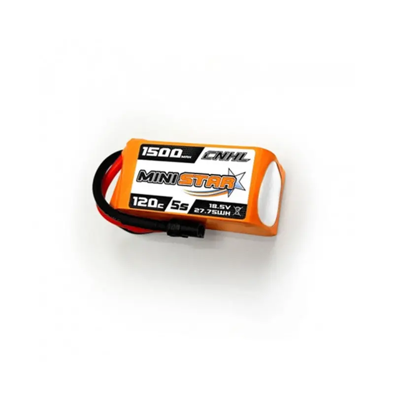 Cnhl Ministar 18.5V 1500Mah 5S 120C Lipo Battery Xt60u Plug For Rc Drone Fpv Racing 2