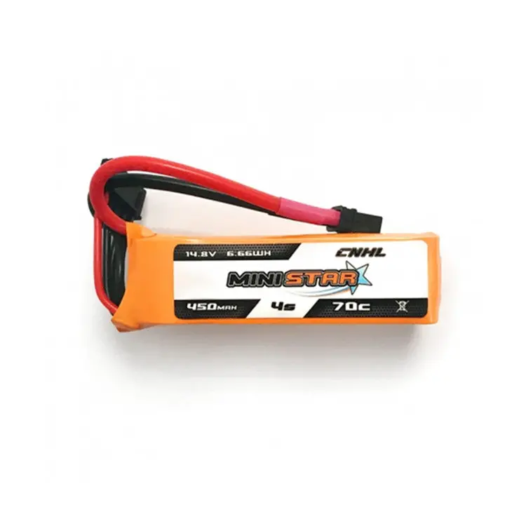 Cnhl Ministar 450Mah 14.8V 4S 70C Lipo Battery Xt30u Plug For Rc Drone Fpv Racing 1