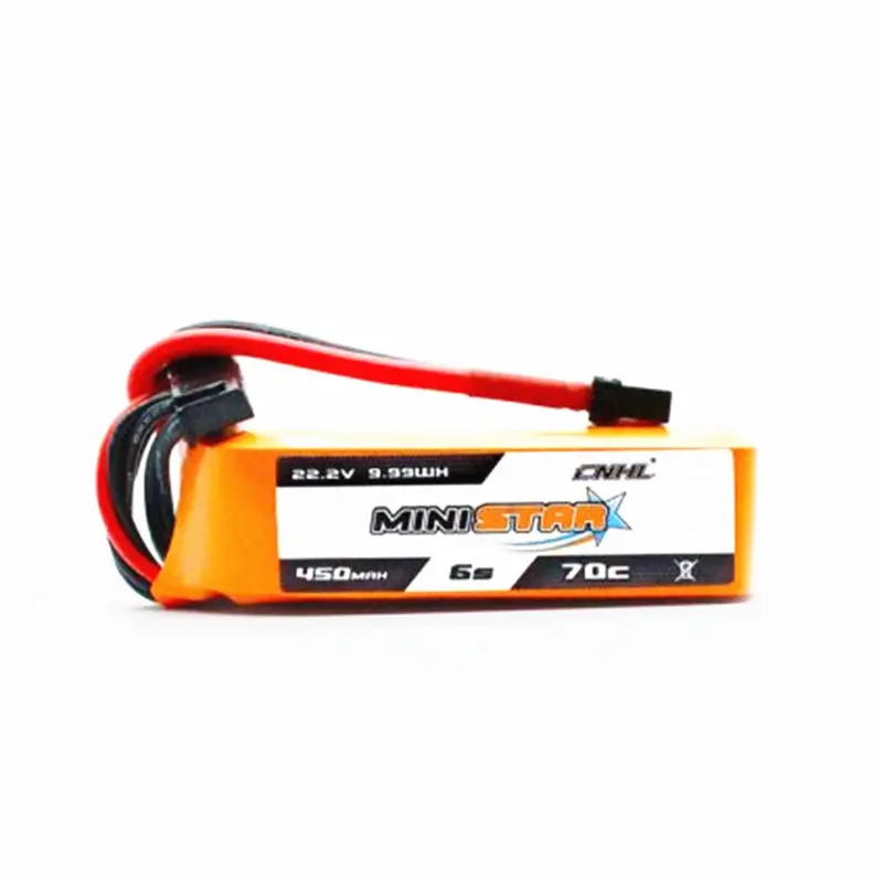 Cnhl Ministar 6S 22.2V 450Mah 70C Lipo Battery With Xt30 Plug For Rc Drone Fpv Racing 1