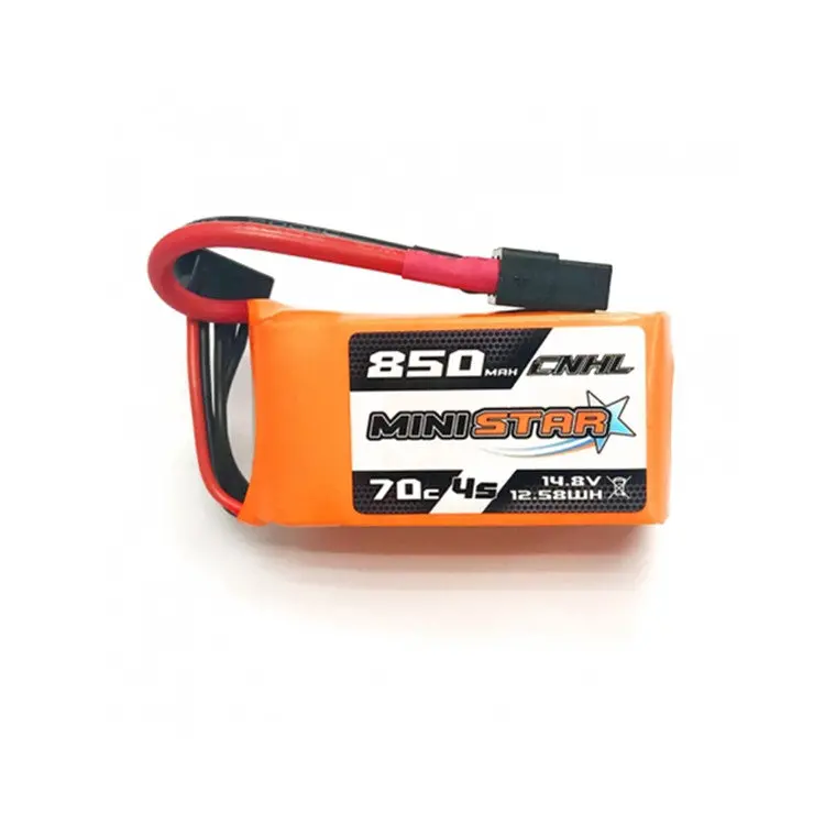 Cnhl Ministar 850Mah 14.8V 4S 70C Lipo Battery Xt60 Plug For Rc Drone Fpv Racing 1