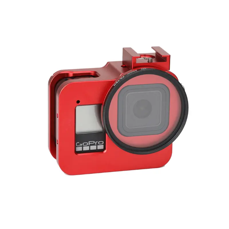 Colorful Sport Camera Aluminum Protective Case Cover For Gopro Hero 8 Accessory Spare Part 1