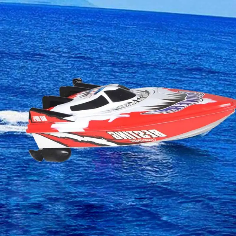 Controlled Boat Remote Control Toy Rc Racing Fishing Ship Bait Radio Speed Boat Red Green Rc Boat Hull Toy Rc Speedboat 1