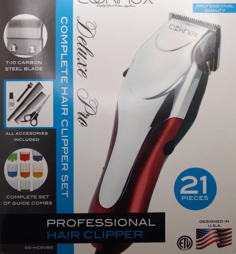 Cookinex Professional Hair Clipper 21 Pieces 1