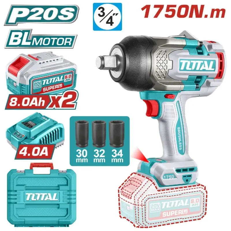 Cordless Impact Wrench 20V Utiwli20175 1