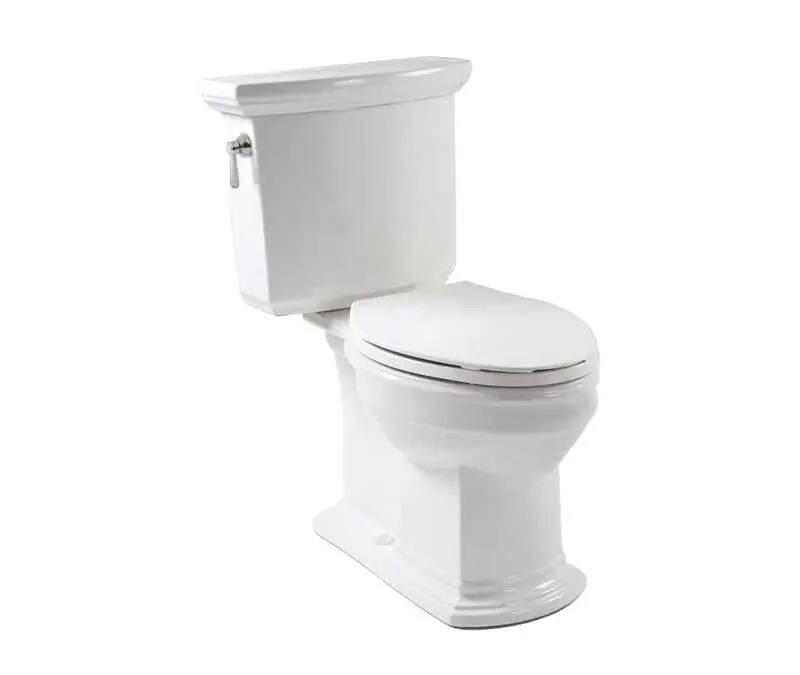 Corona Elongated Piamonte Toilet (White) 1