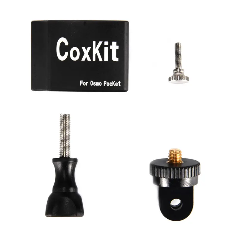 Coxkit Aluminum Alloy Gimbal Expansion Bracket Adapter Accessories For Gopro Dji Osmo Pocket Gimbal 1