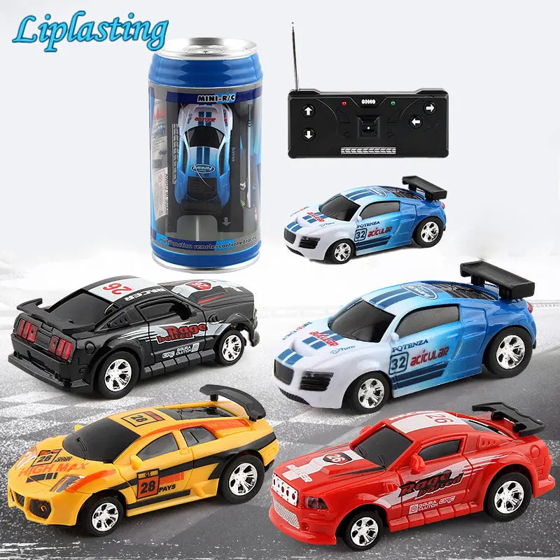 Creative Coke Can Mini Car Rc Cars Collection Radio Controlled Cars Machines On The Remote Control Toys For Boys Kids Gift Tslm1 1