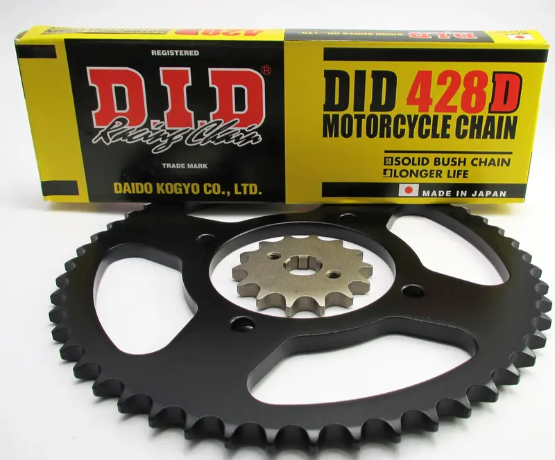 Crf100 Chain And Sprocket Set 1