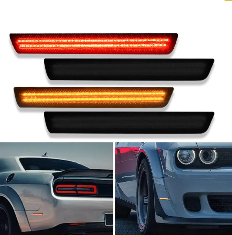Cuartos Delanteros Y Traseros Led Challenger 2015-2022 1