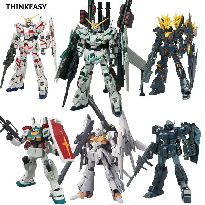 Daban Gundam Model Hg 1/144 Banshee Unicorn Jegan Delta Armor Unchained Mobile Suit Kids Toys 1