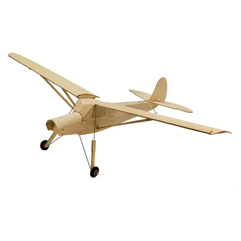 Dancing Wings Hobby R02 Fi156 777Mm Wingspan Balsa Wood Laser Cut Rc Airplane Kit / Pnp 1
