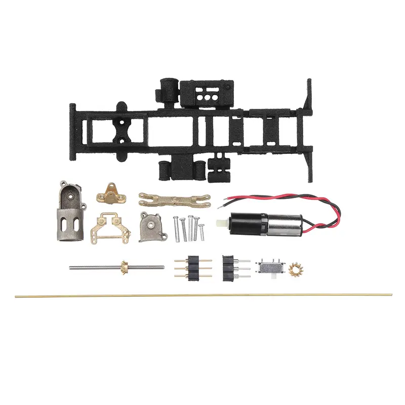 Dasmikro Das87 Ds87e01 Two-Axle Rwd Truck Chassis Quick Diy Kit Rc Car Parts 1