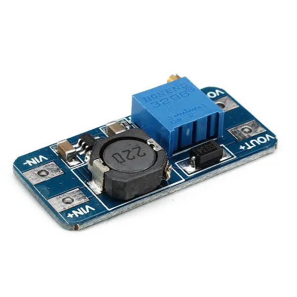Dc Boost Converter 2A Power Supply Module 2V-24V To 5V-28V Adjustable Regulator Board 1