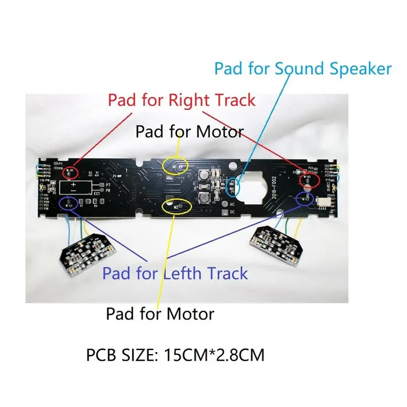 Dcc Adapter Board For Locomotive To Upgrade To With Sound And Light Digitization To Dcc Train Build With Plux22 Interface 860056 1