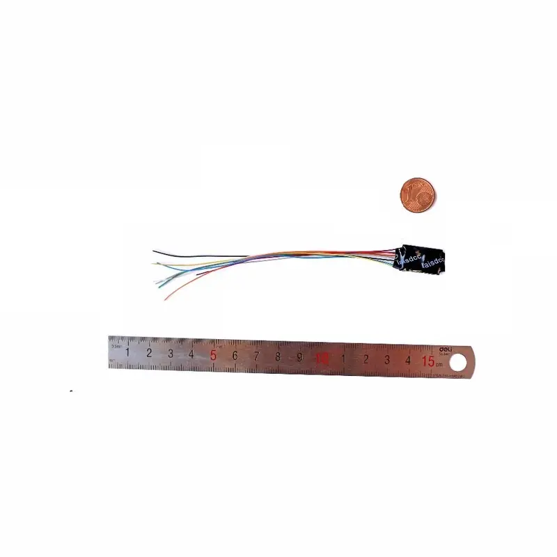 Dcc Loco Decoder For Ho & N Scale Model Train With 4 Function With 9 Wire 860014/Laisdcc Brand/Pangu Serie 1