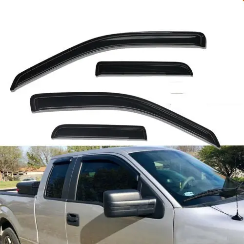 Deflectores Ventanilla F150 Super Cab 2004-2014 1