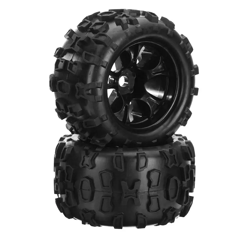 Dhk Maximus 8382-704 1/8 Wheel Tire Tyre Rim Glued Complete 2Pcs Rc Car Parts 2