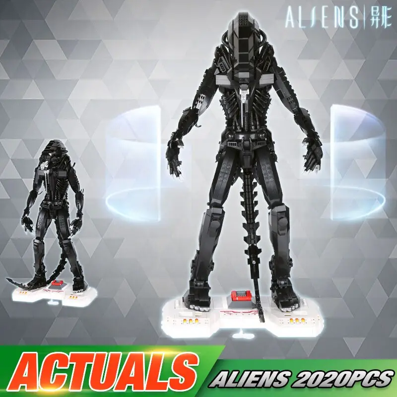 Dhl Xingbao 04001 Creative Toys Movie Series The Legoing Alien Robot Set Assembly Kits Building Blocks Bricks Kid Christmas Toys 1